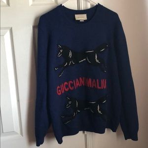 gucci animalium sweater